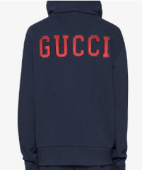Men's Gucci "NY Yankees Edition" Patch Zip Hoodie