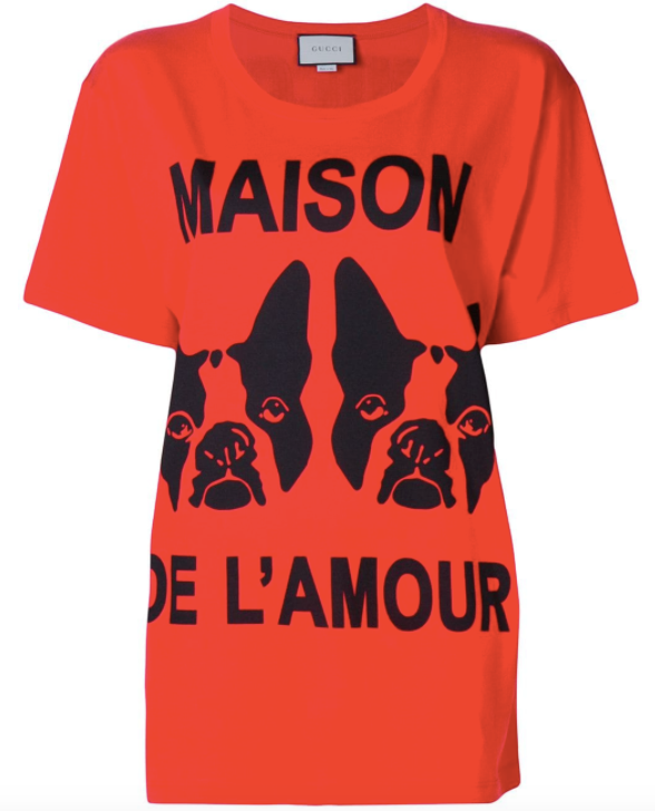 Woman's Gucci Maison de L'Amour T-shirt